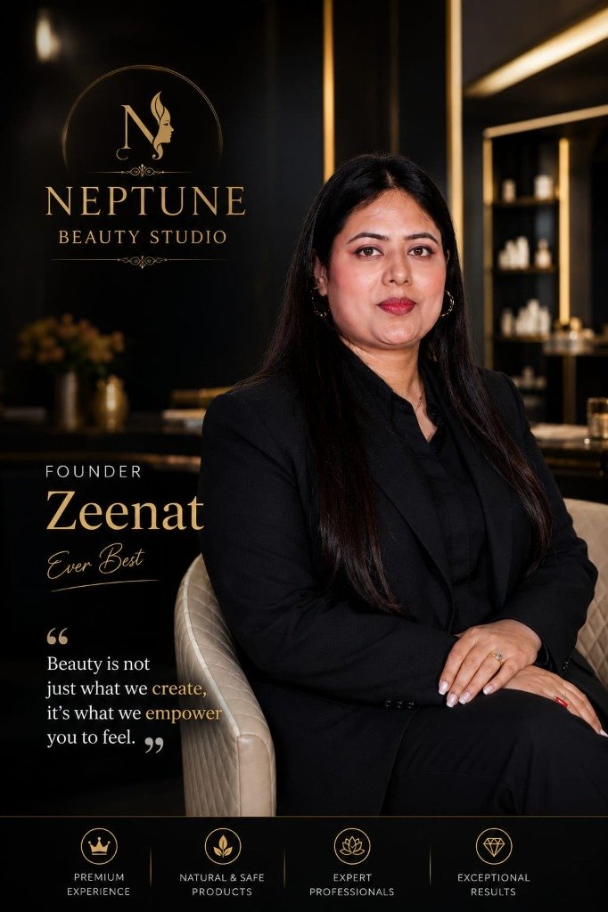 Founder Zeenat - Neptune Beauty Studio